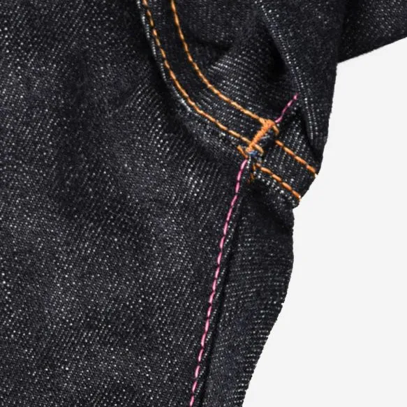 0605-SA SASIKO "Going to Battle" 18oz Selvedge Denim - Natural Tapered