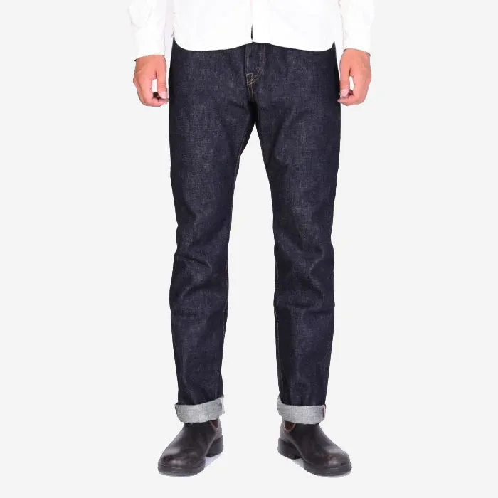 0605-SA SASIKO "Going to Battle" 18oz Selvedge Denim - Natural Tapered