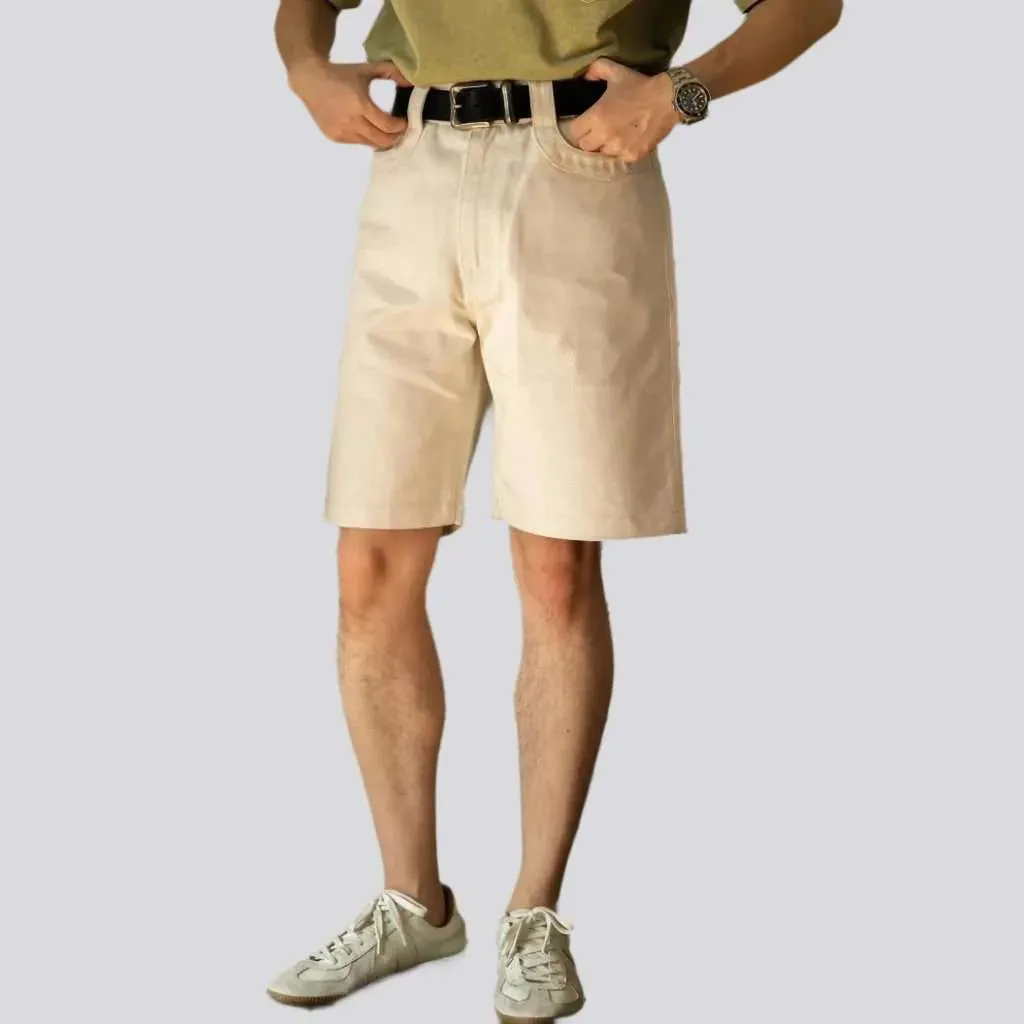 14oz selvedge men's denim shorts