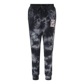 A Black Lady Sketch Show Logo Tie-Dyed Joggers