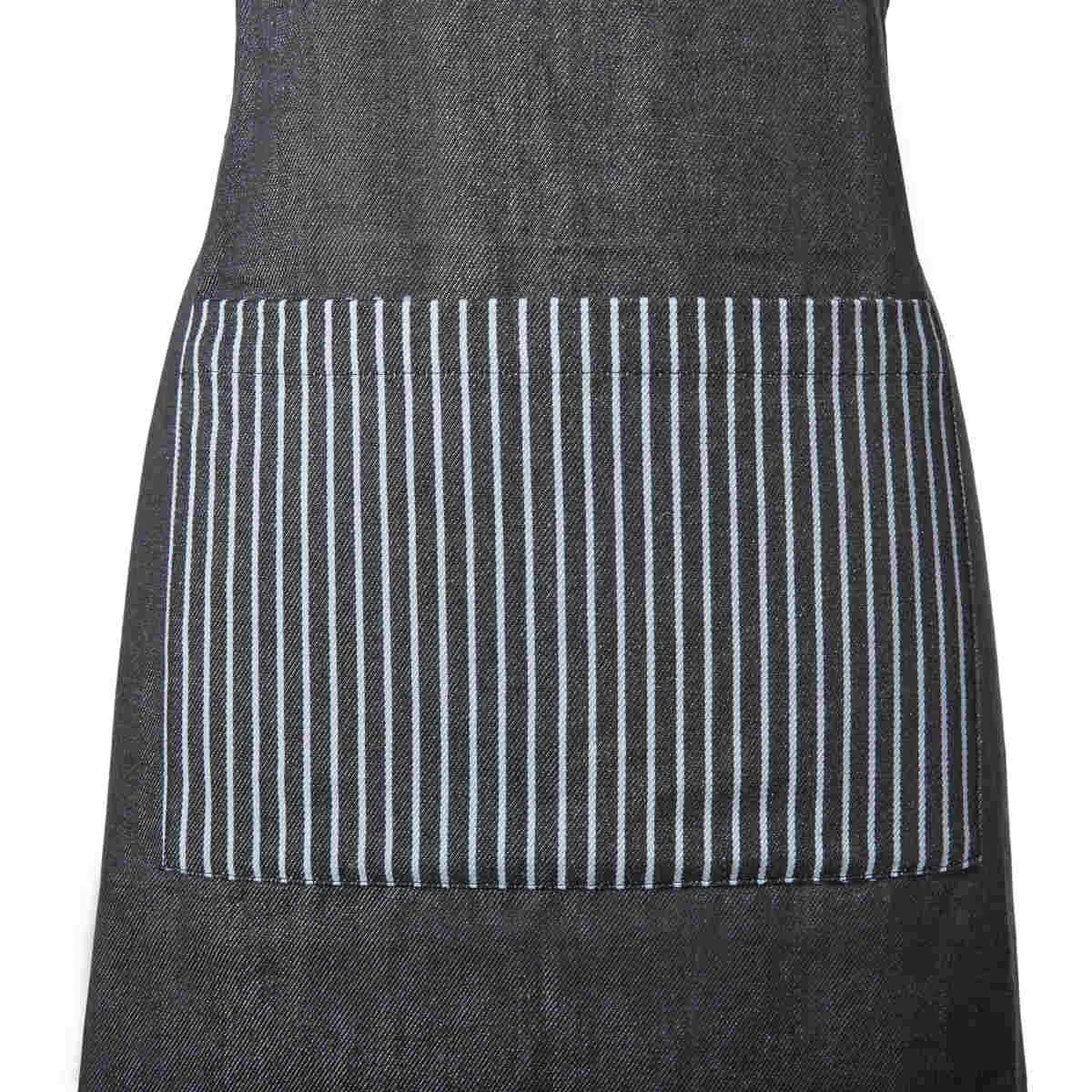 Academy Denim Apron Black