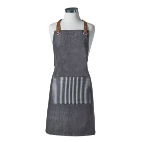 Academy Denim Apron Black