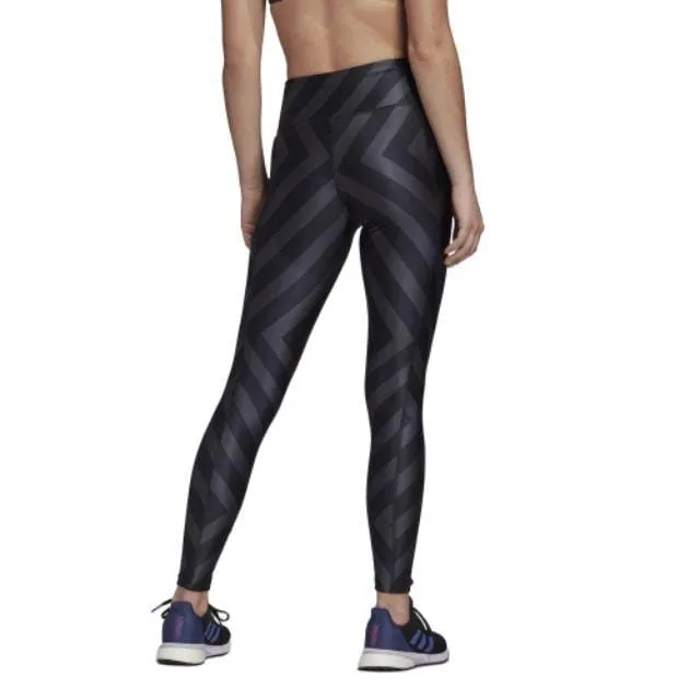 Adidas Allover Graphic 7/8 Women Training Tight Black Fi6723