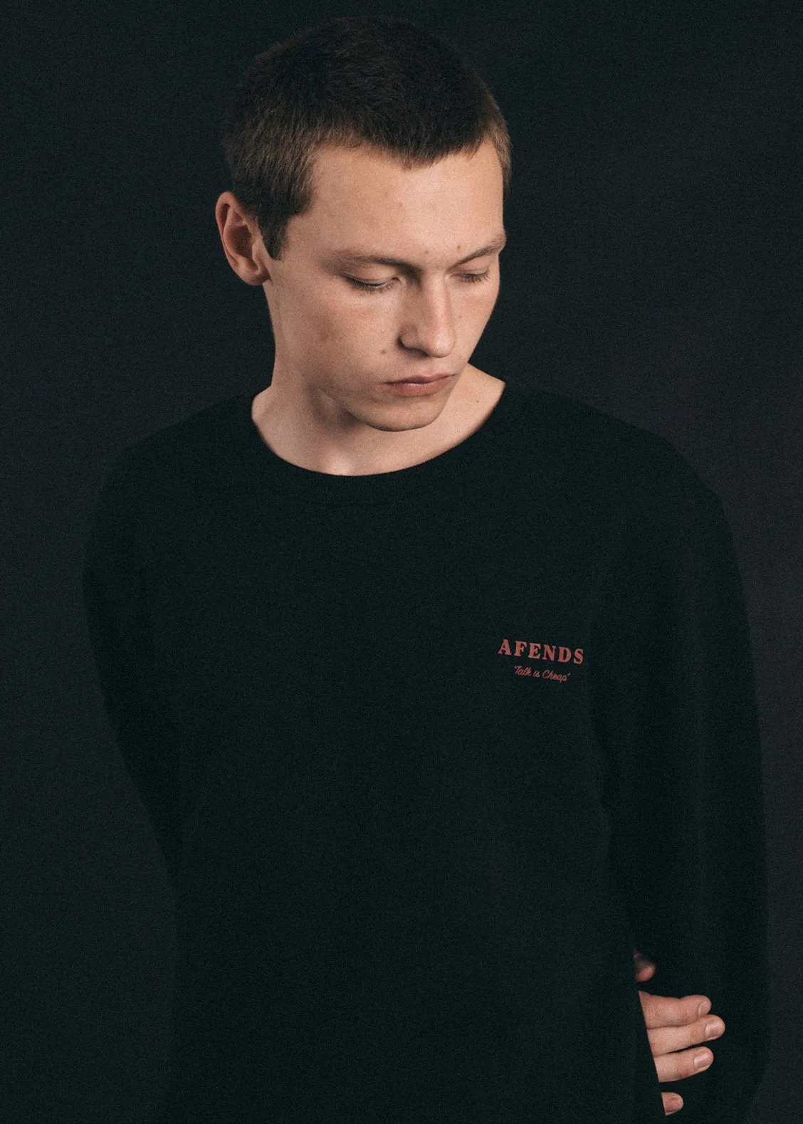 Afends Mens Beware - Crew Neck Sweat