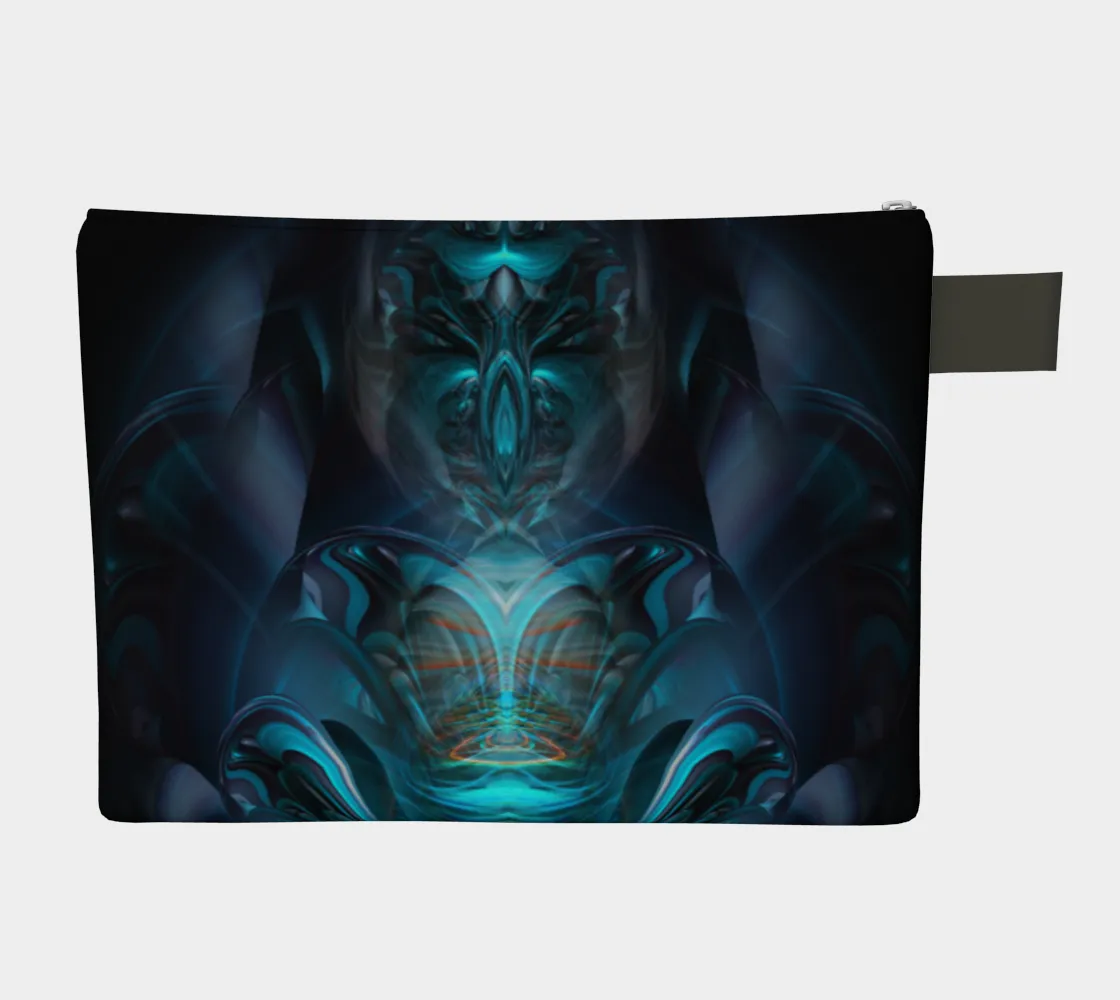 ALIEN GARUDA ZIPPER POUCH
