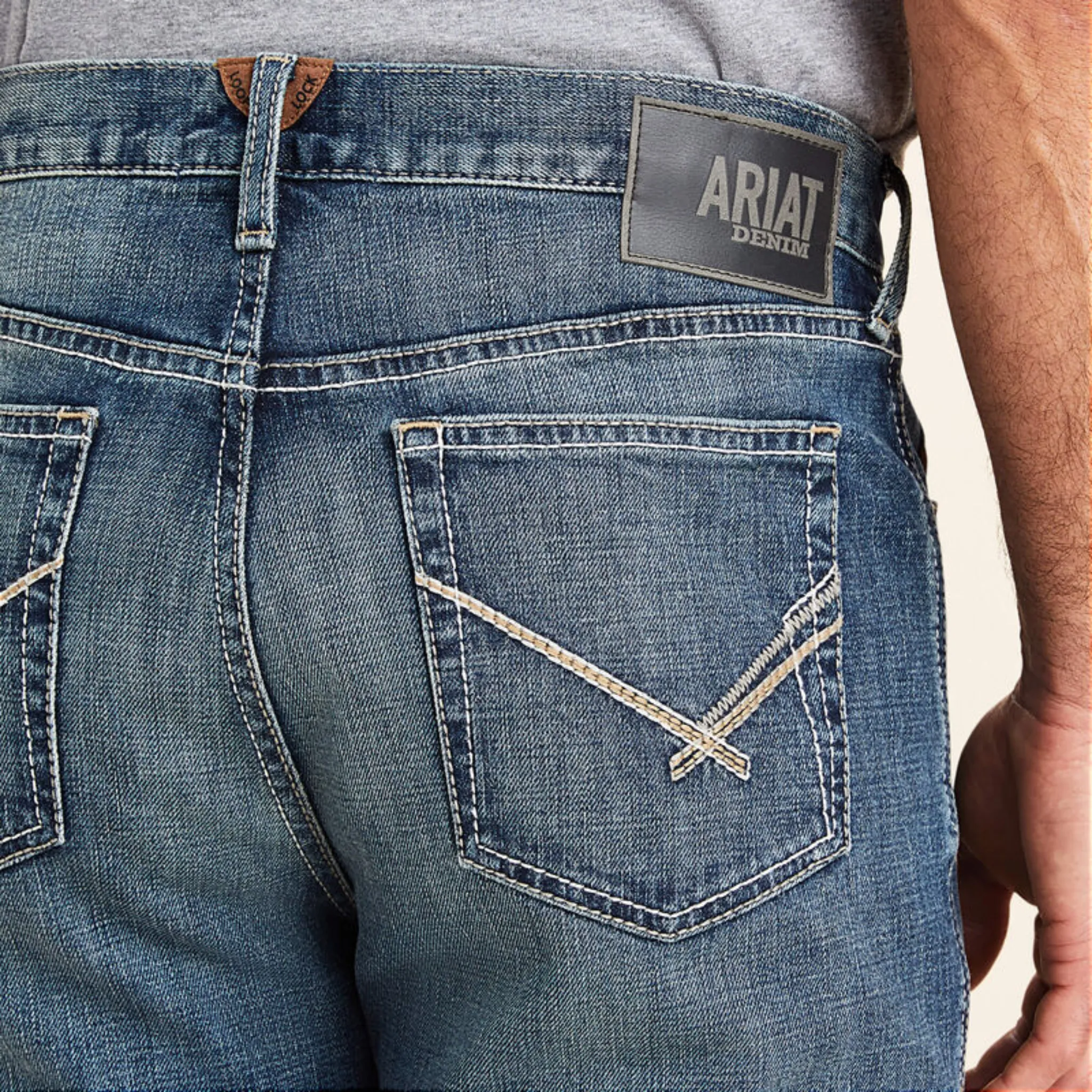 ARIAT MEN'S M2 TRADITIONAL RELAXED LARSON BOOT CUT JEAN - 10043195