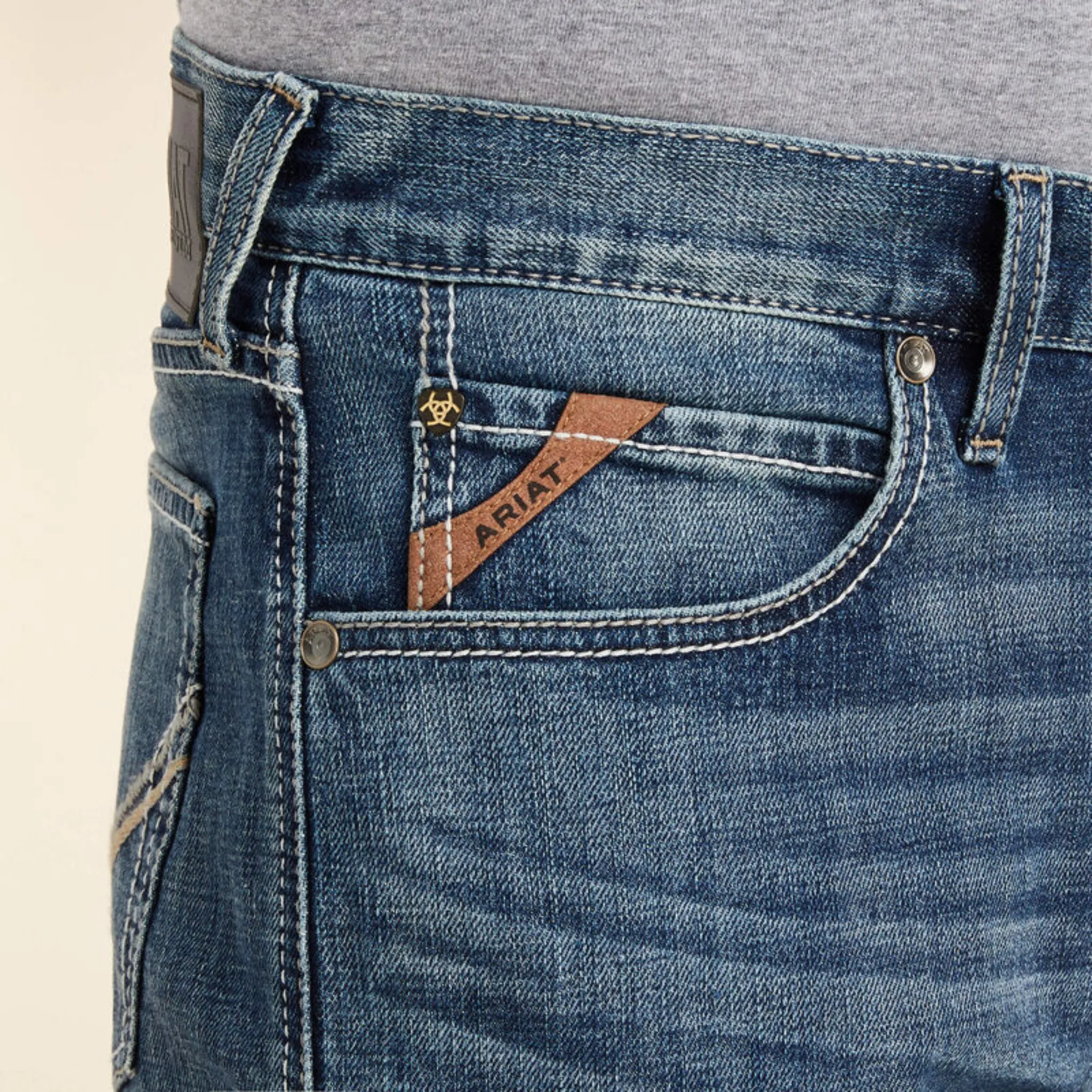 ARIAT MEN'S M2 TRADITIONAL RELAXED LARSON BOOT CUT JEAN - 10043195