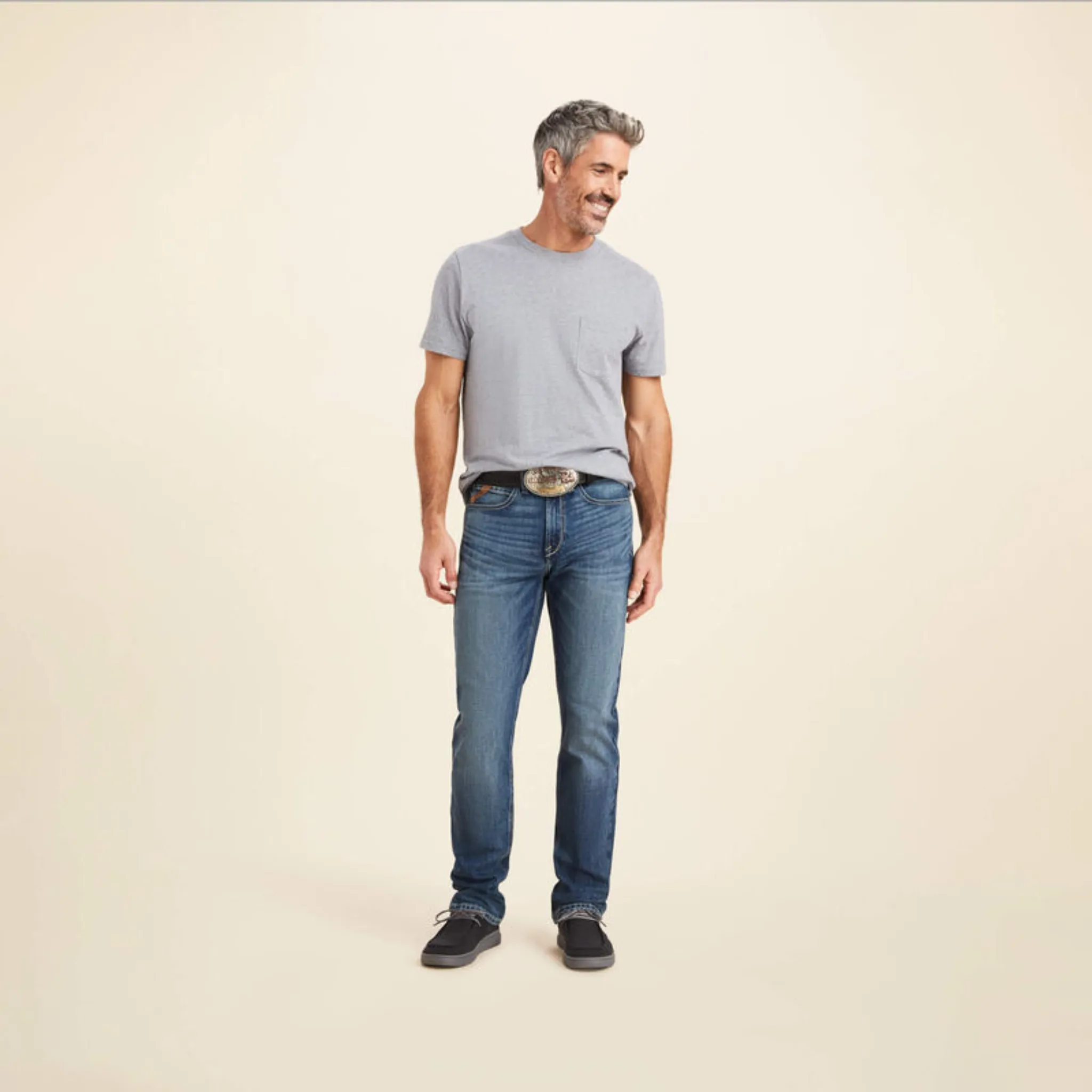 ARIAT MEN'S M2 TRADITIONAL RELAXED LARSON BOOT CUT JEAN - 10043195