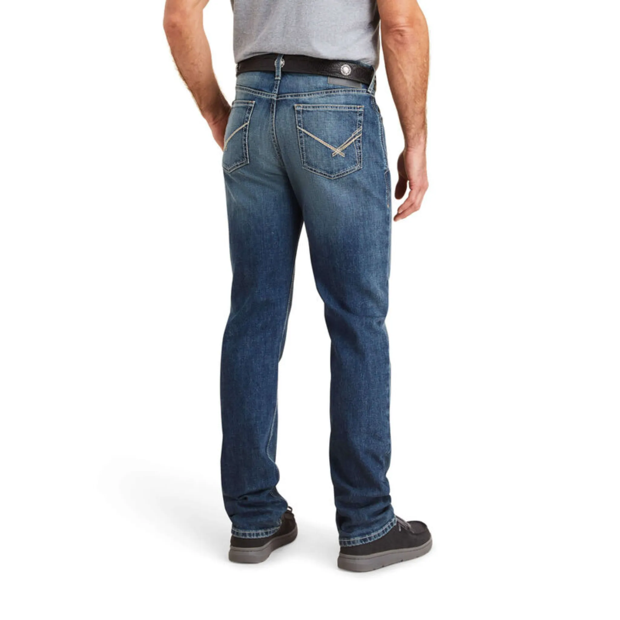 ARIAT MEN'S M2 TRADITIONAL RELAXED LARSON BOOT CUT JEAN - 10043195