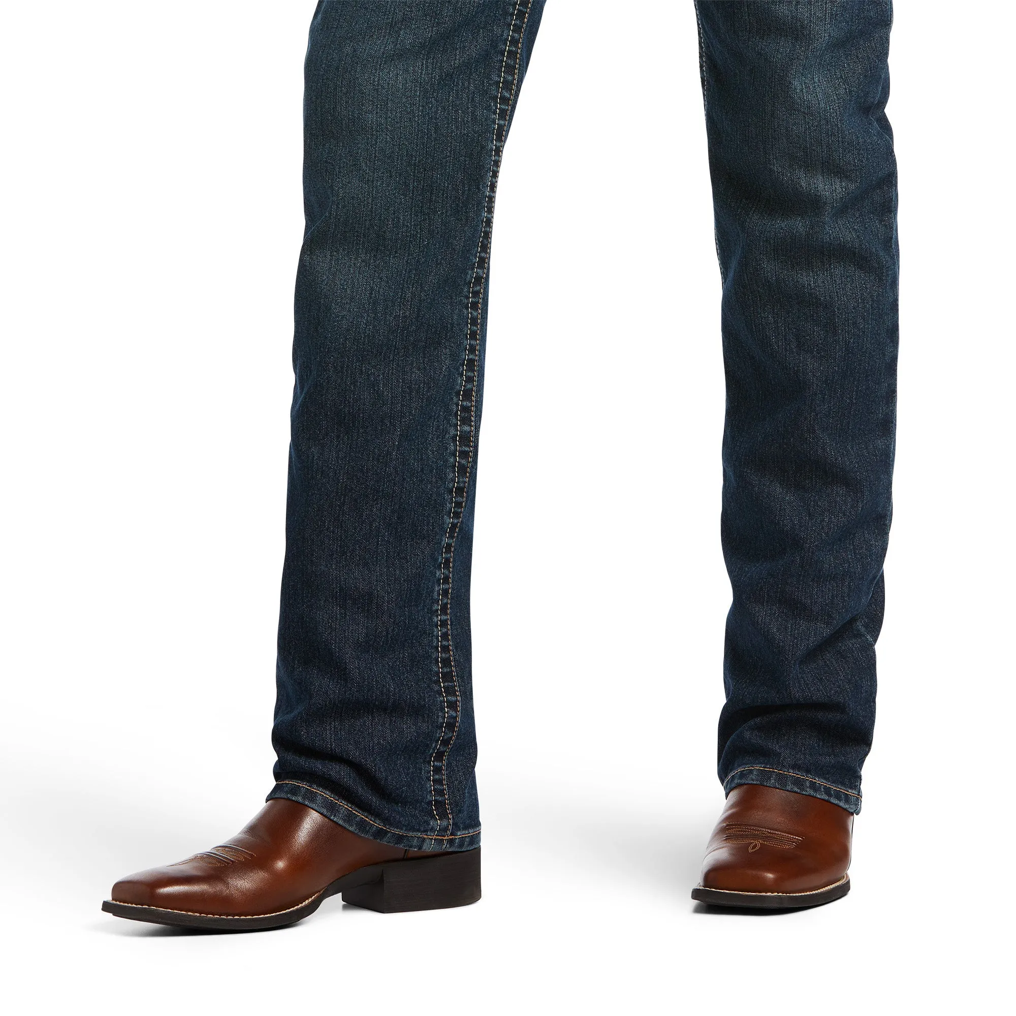 ARIAT MEN'S M2 TRADITIONAL RELAXED STRETCH GAGE STACKABLE BOOT CUT JEAN- 10039632