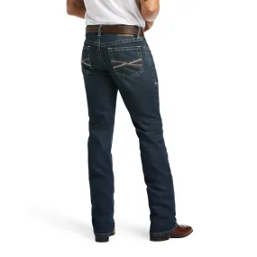ARIAT MEN'S M2 TRADITIONAL RELAXED STRETCH GAGE STACKABLE BOOT CUT JEAN- 10039632