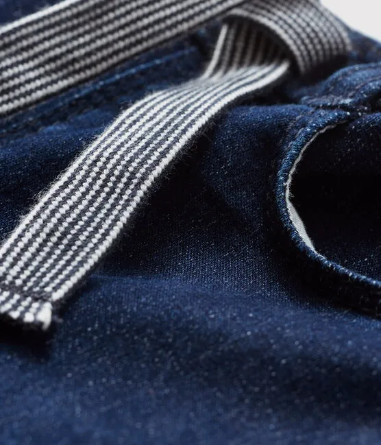 Baby Denim Fleece Pants
