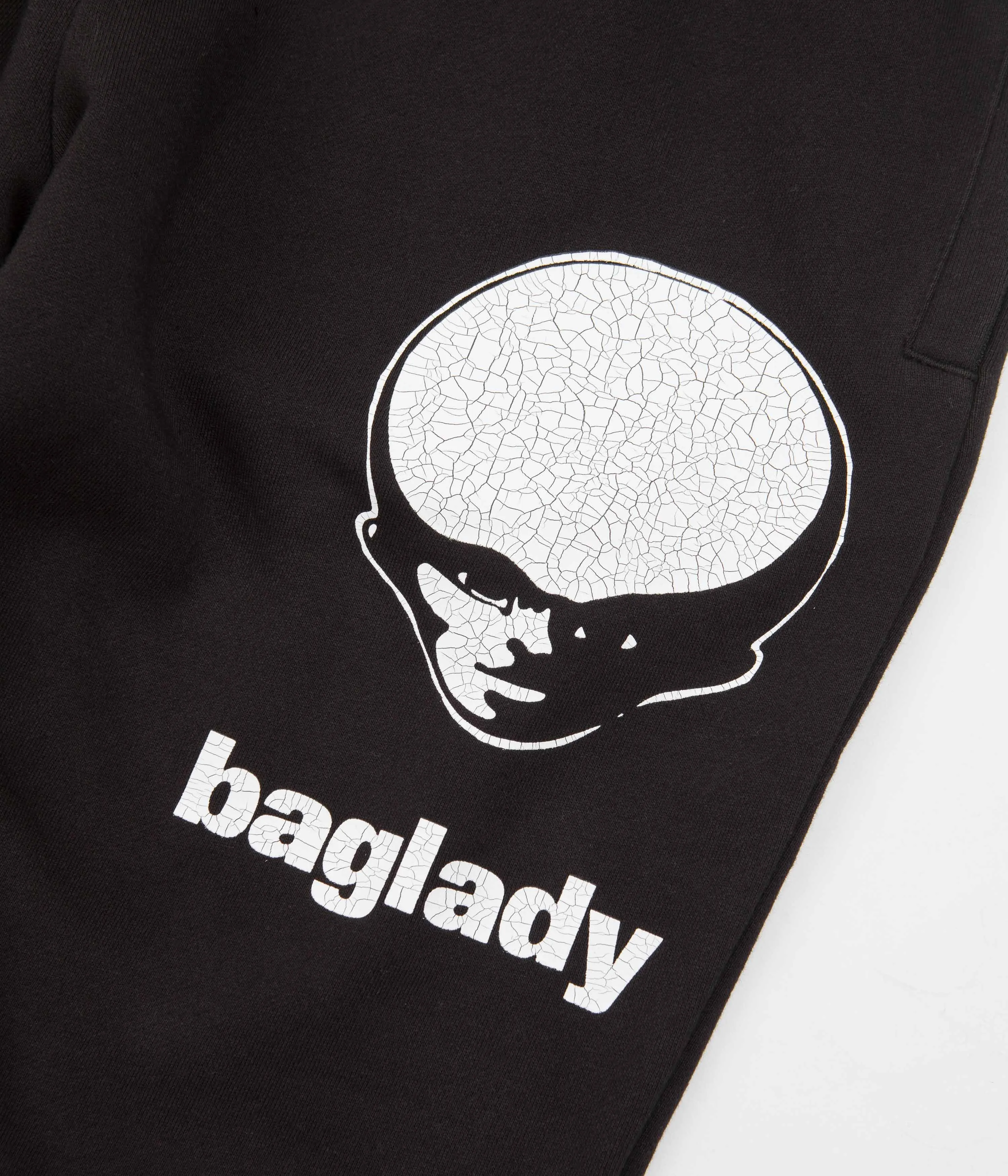 Baglady Alien Logo Sweatpants - Black