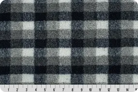BERBER CHECK DENIM FLEECE