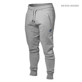 Better Bodies Tapered Joggers - Grey Melange