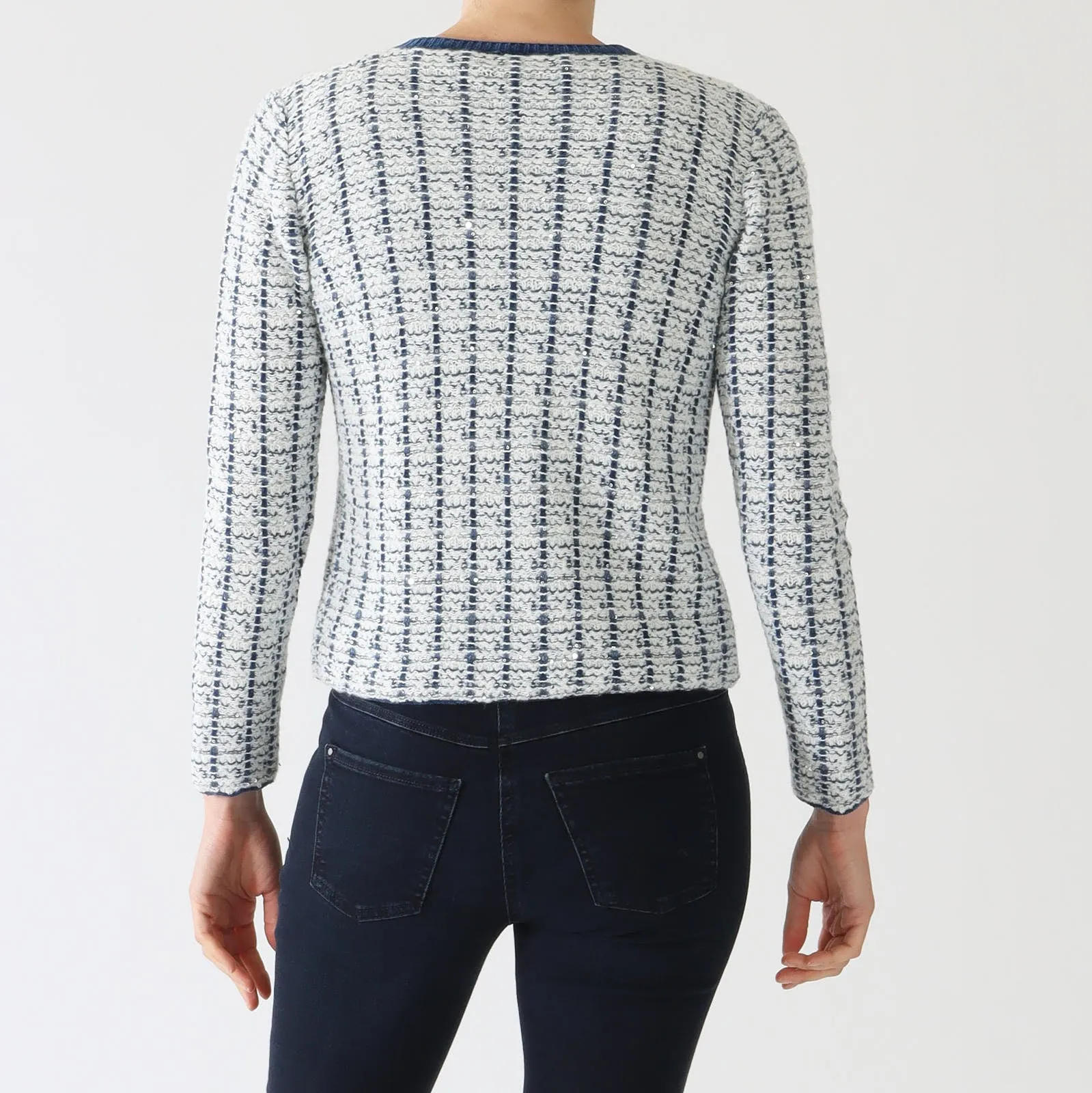 Bianco Denim Argento Rischio & Ruanda Knit Set