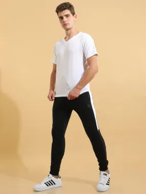 Black Cotton Joggers