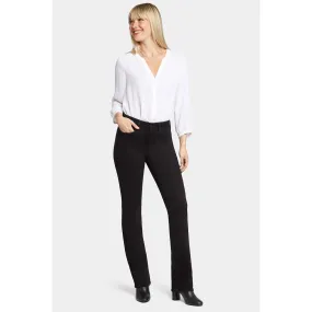 Black High Boot-Cut Jeans