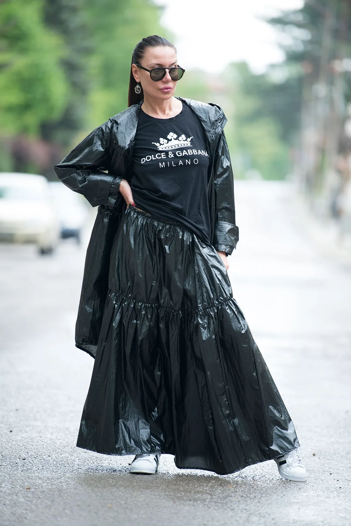 Black Stylish Skirt EUGF