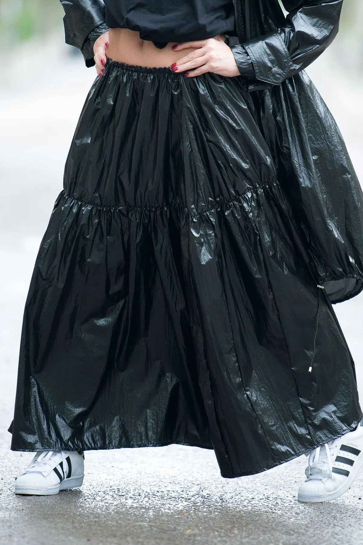 Black Stylish Skirt EUGF
