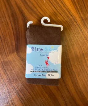 Blue Skies Tights in Brown