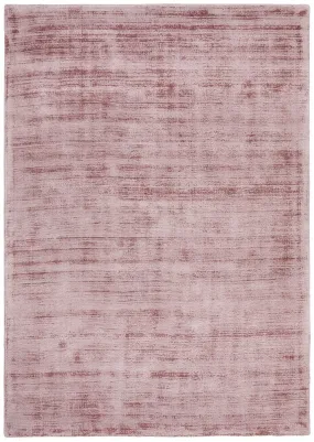 Blyss Blush Pink Viscose Rug