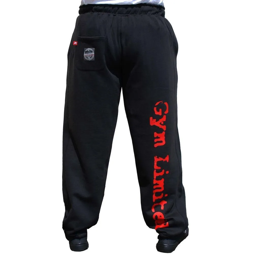 Brachial Tracksuit Trousers Gym - Black-White