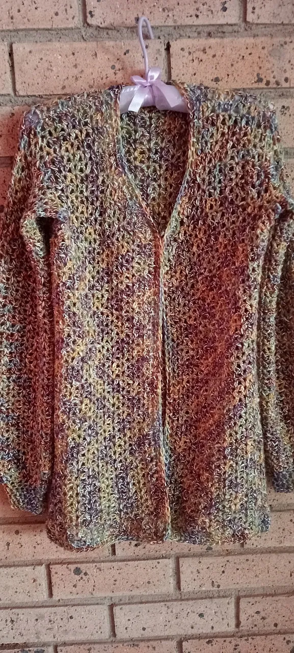 Breeze crochet cardigan pattern
