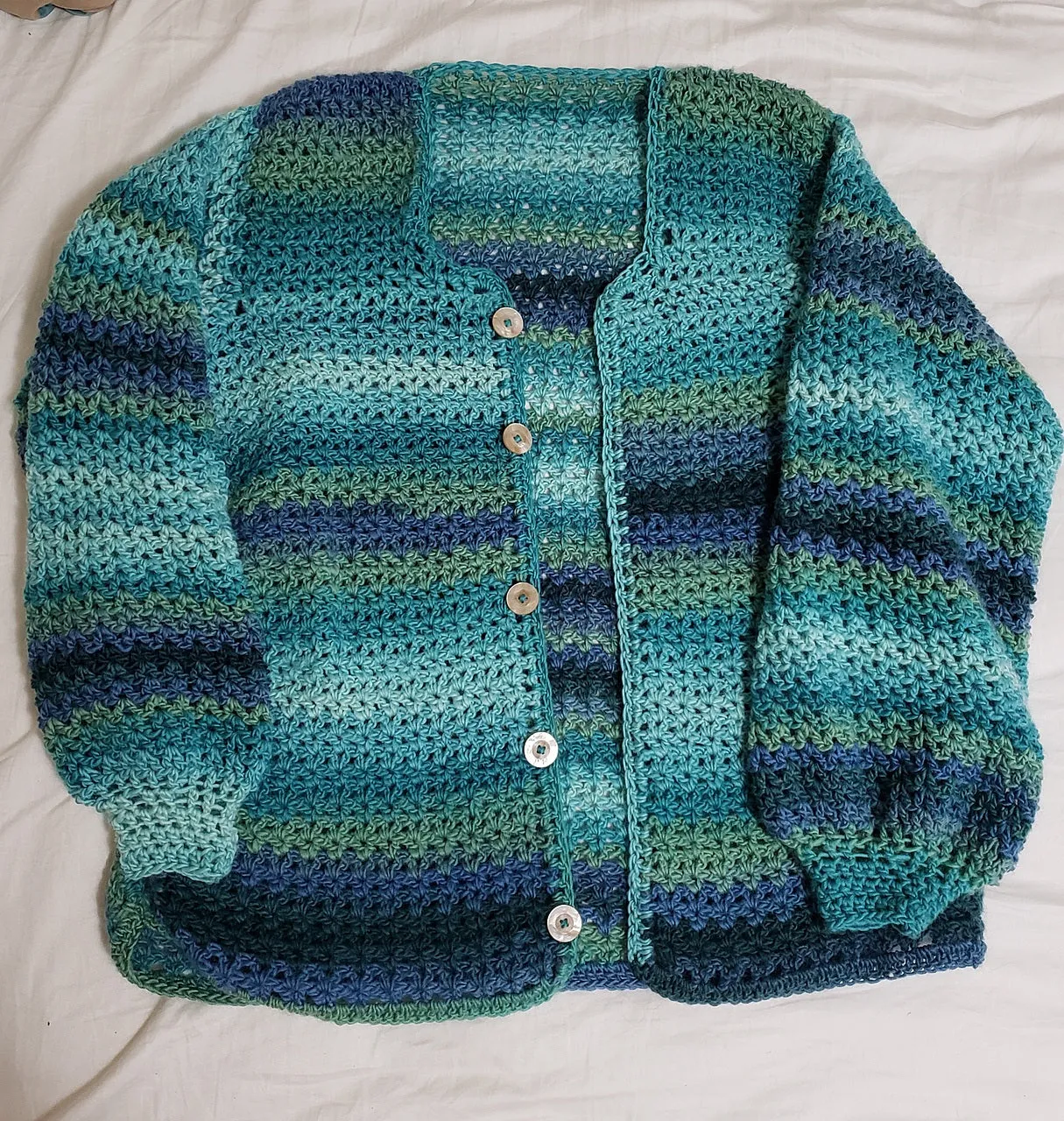 Breeze crochet cardigan pattern