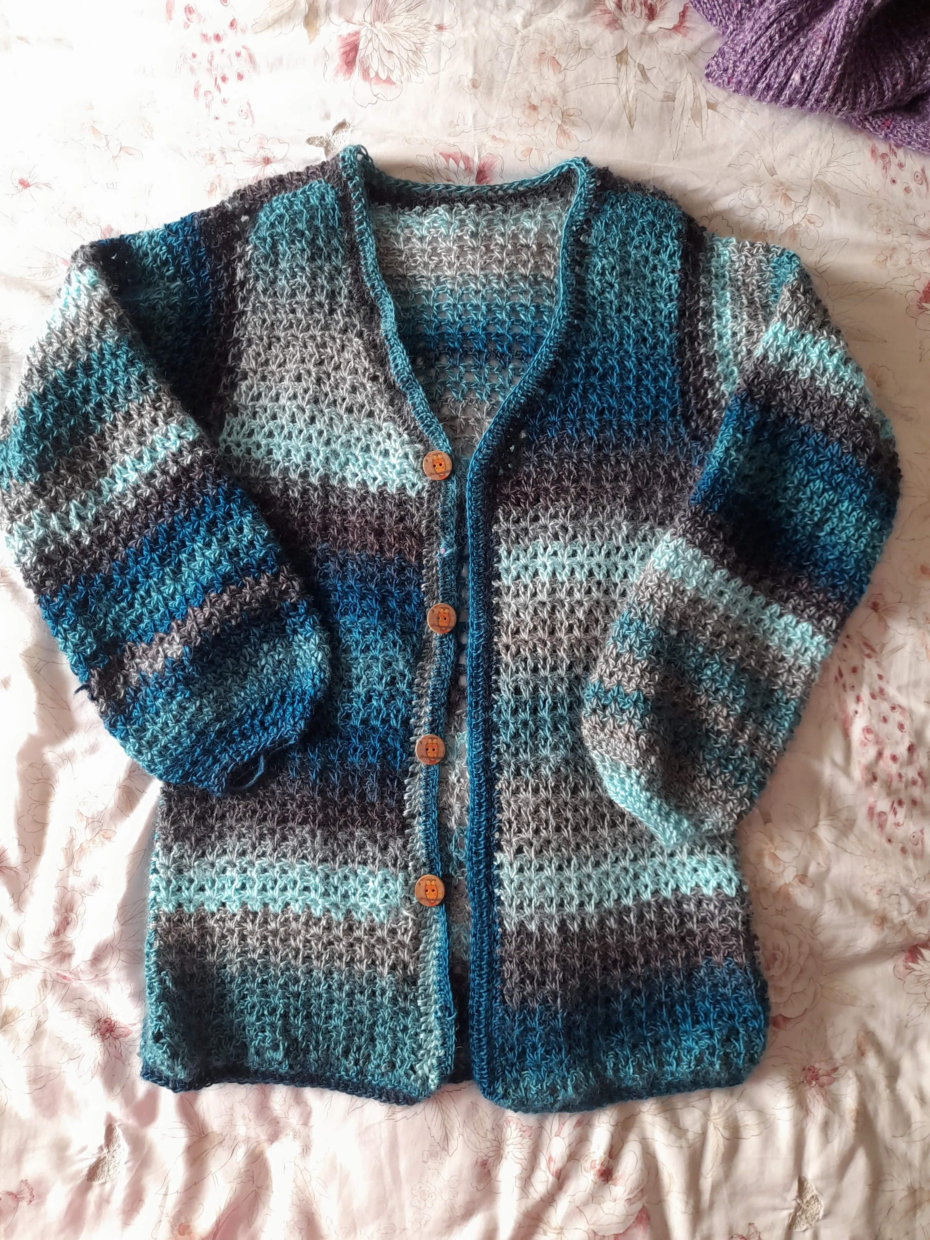 Breeze crochet cardigan pattern