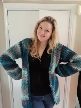 Breeze crochet cardigan pattern