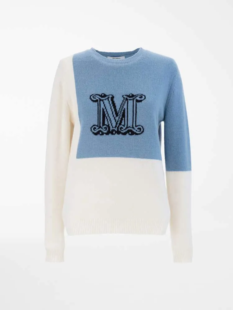 Caimano 100% Cashmere Monogram Multi