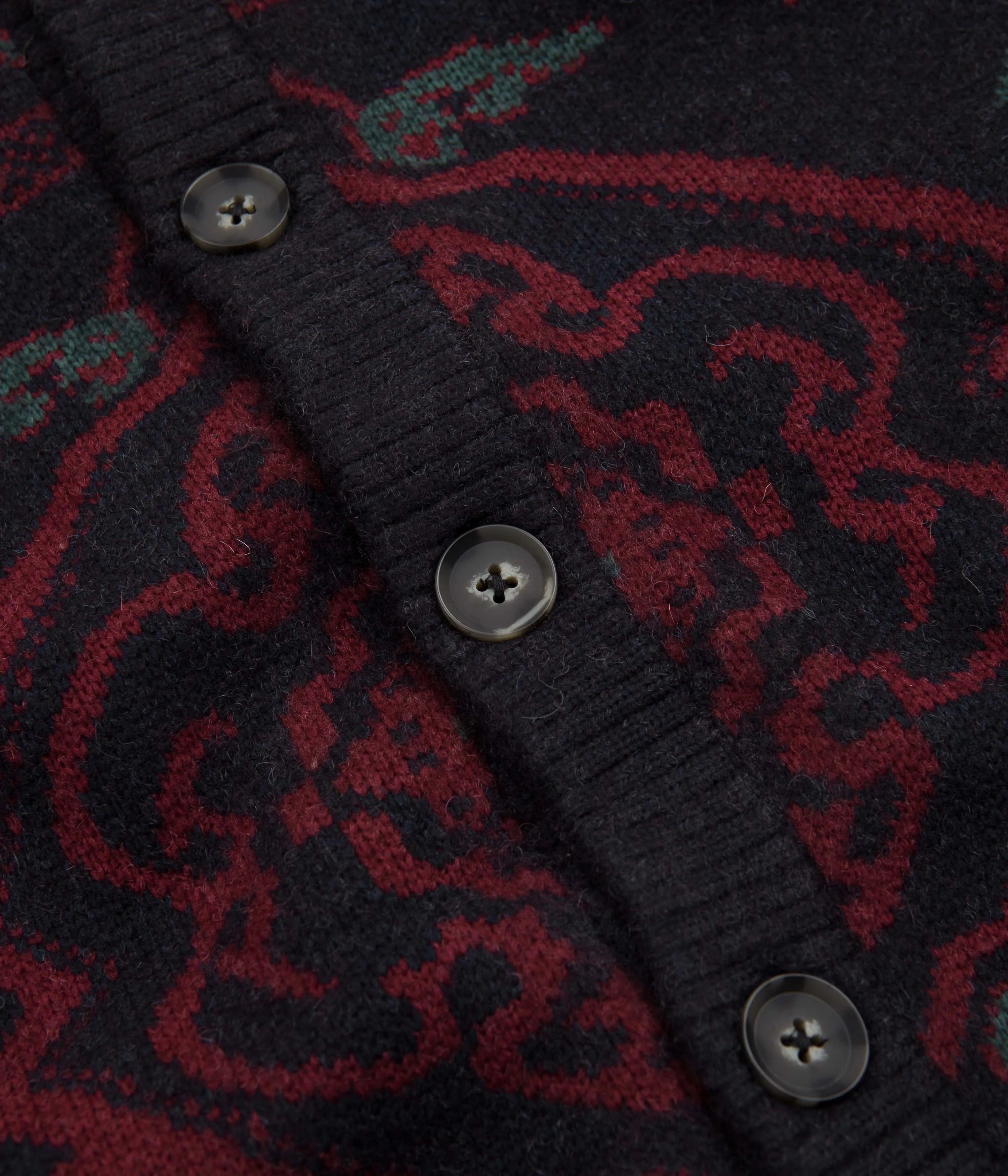 Carhartt Verse Cardigan - Verse Jacquard / Dark Navy