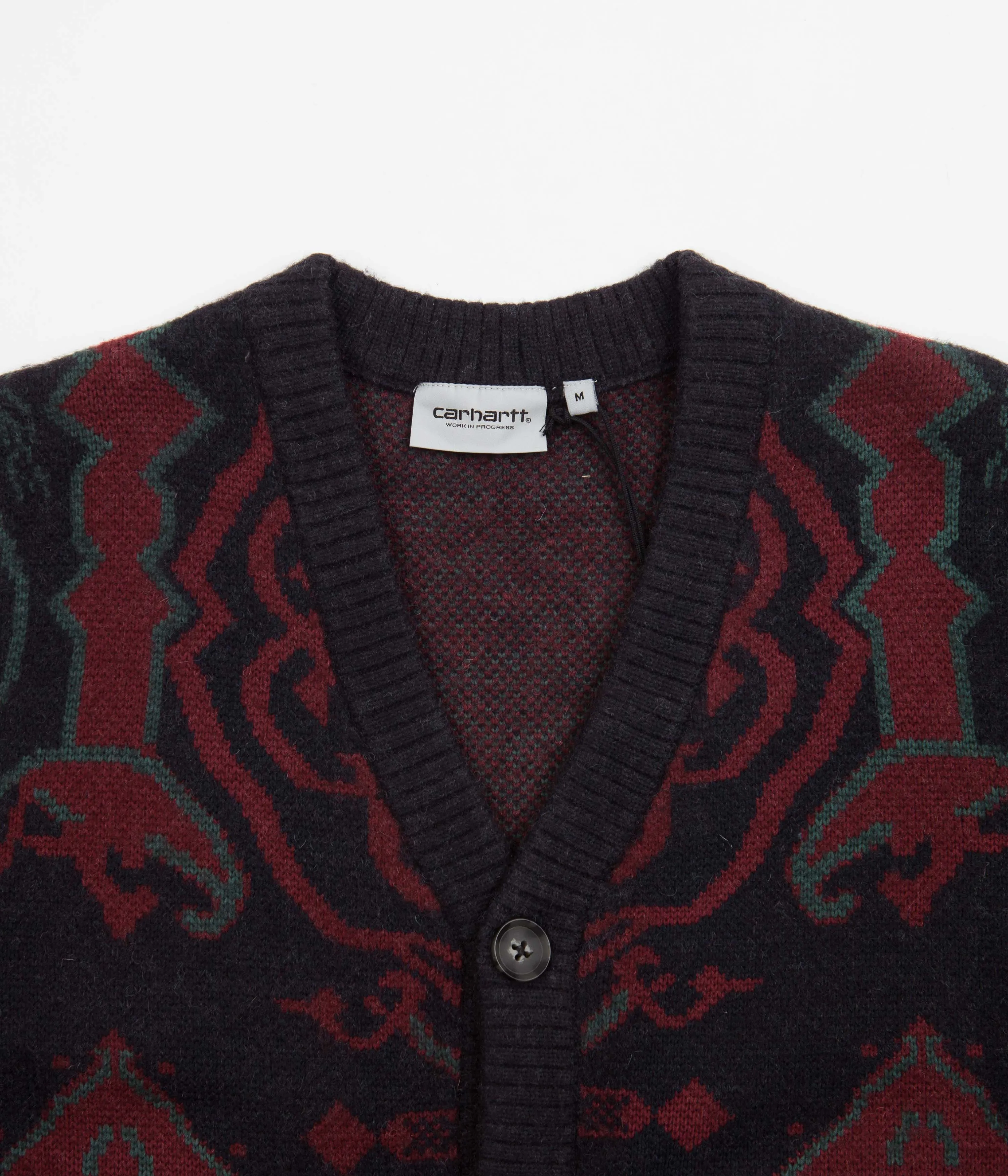 Carhartt Verse Cardigan - Verse Jacquard / Dark Navy