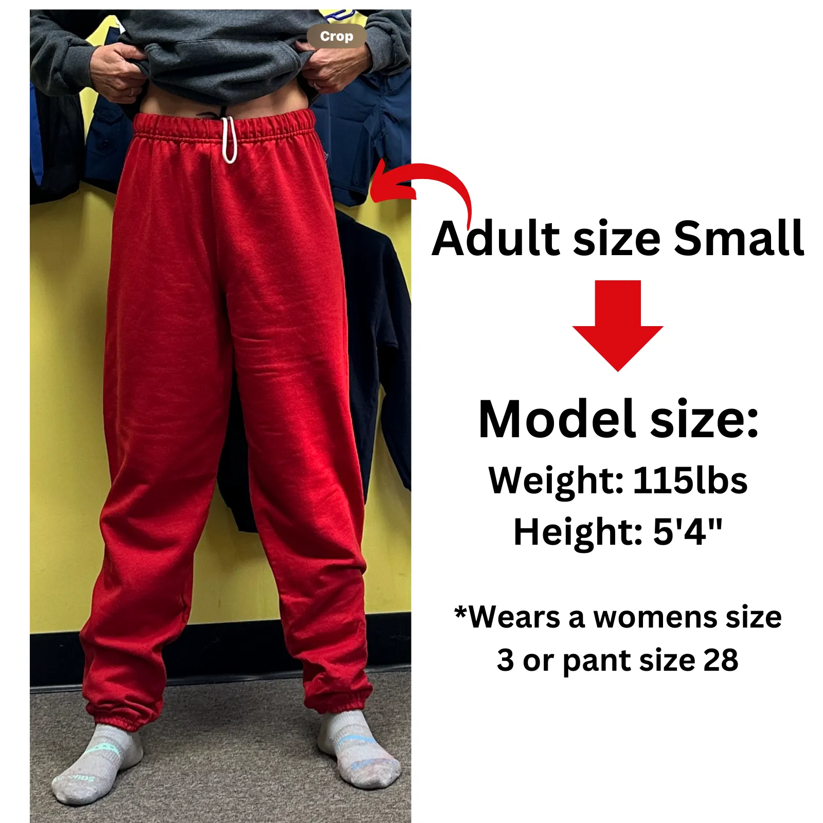 Carpinteria Heavy Blend Sweatpants - Red