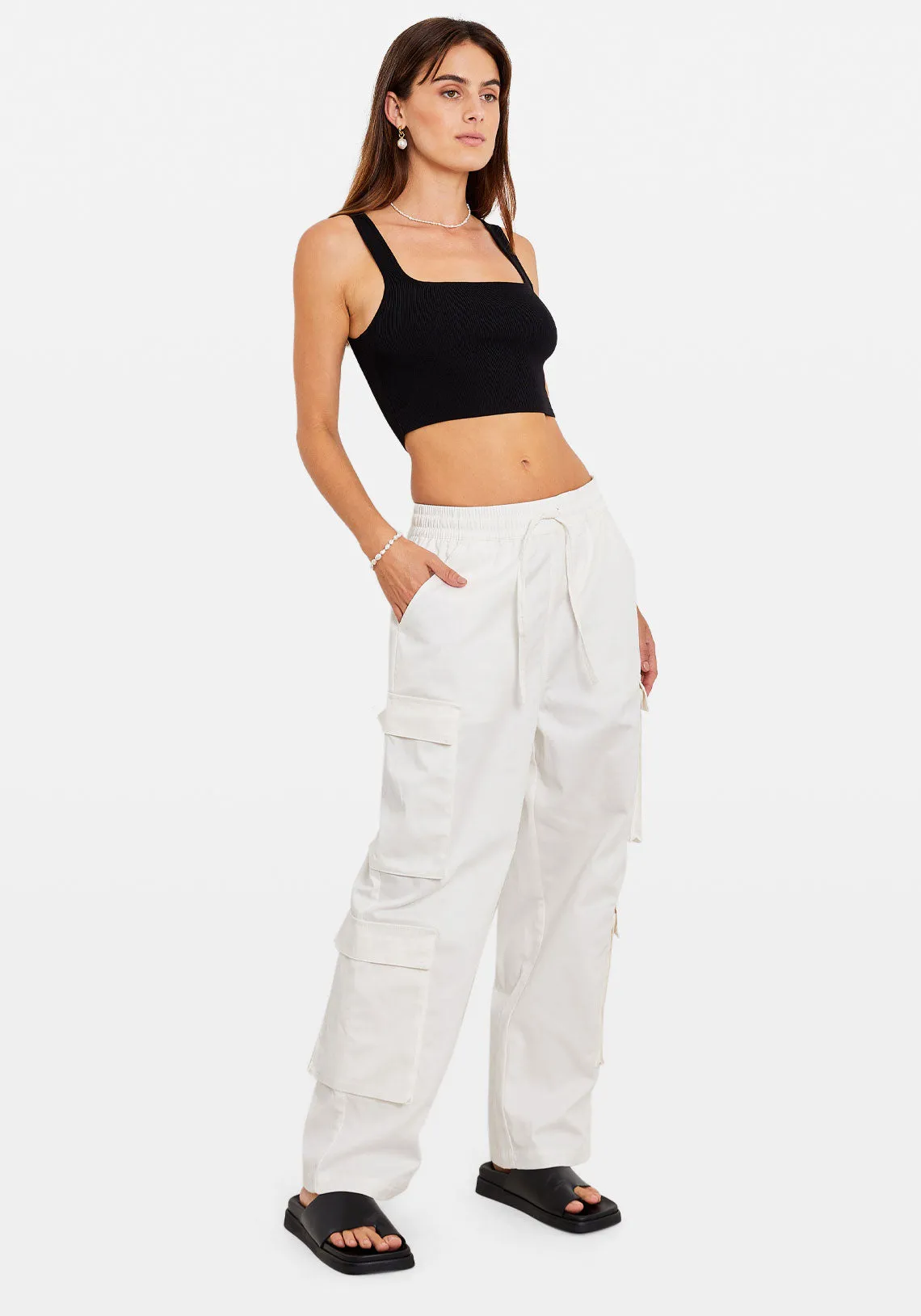 CARRIE PANTS WHITE