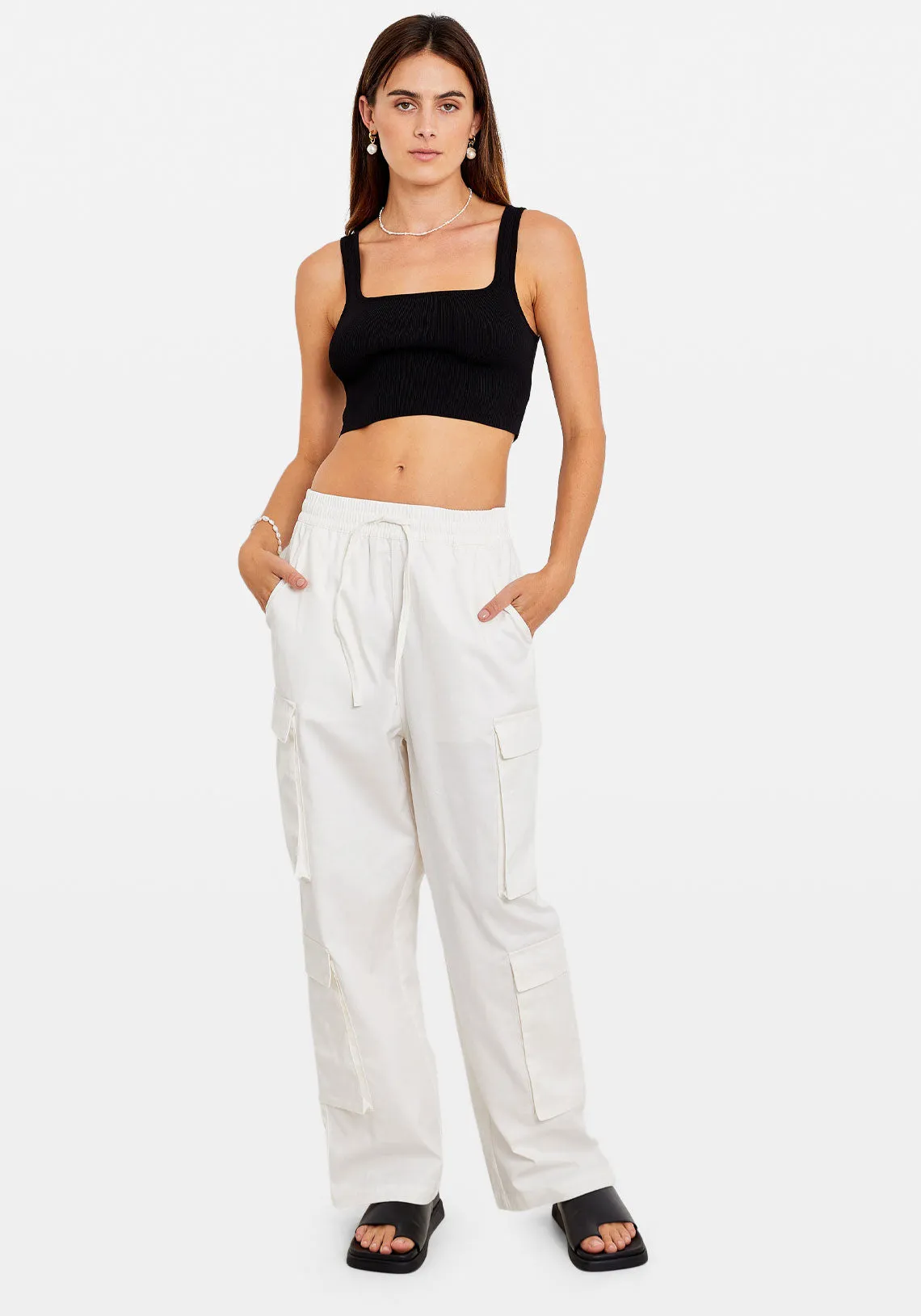 CARRIE PANTS WHITE
