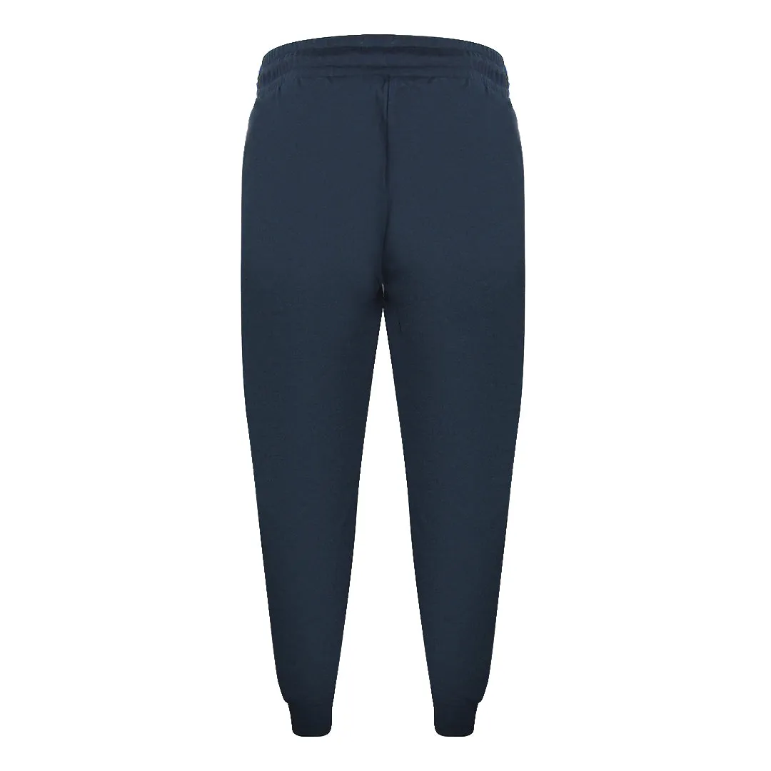 Cavalli Class Circle Tiger Logo Navy Blue Sweatpants
