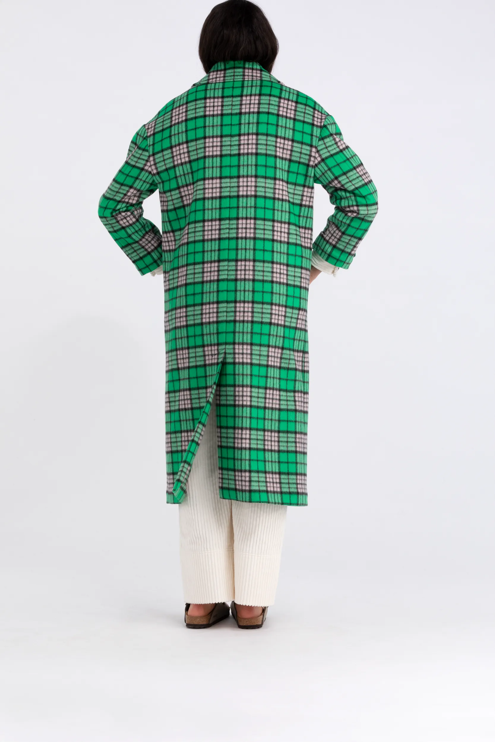 Checked Coat
