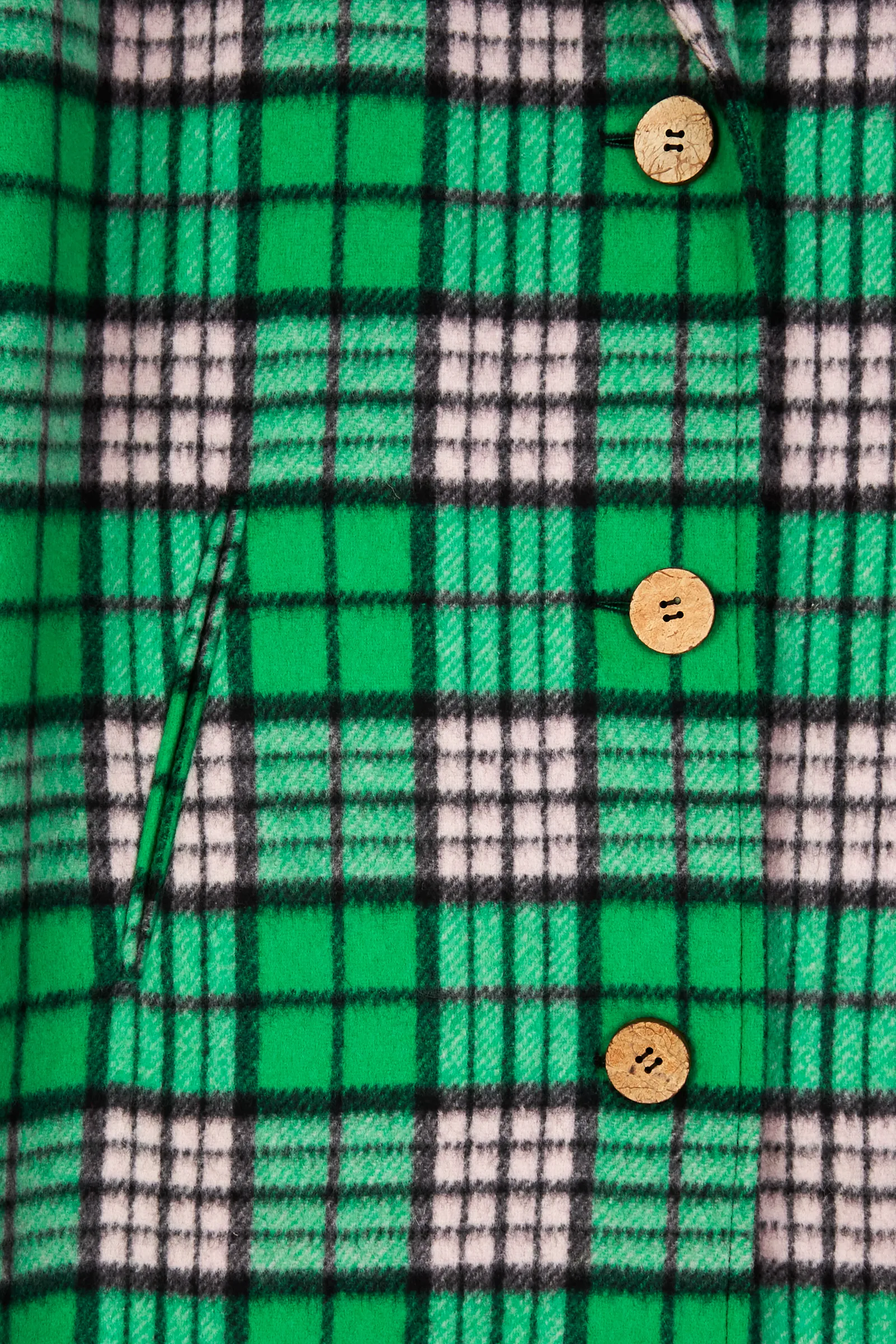 Checked Coat