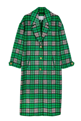 Checked Coat
