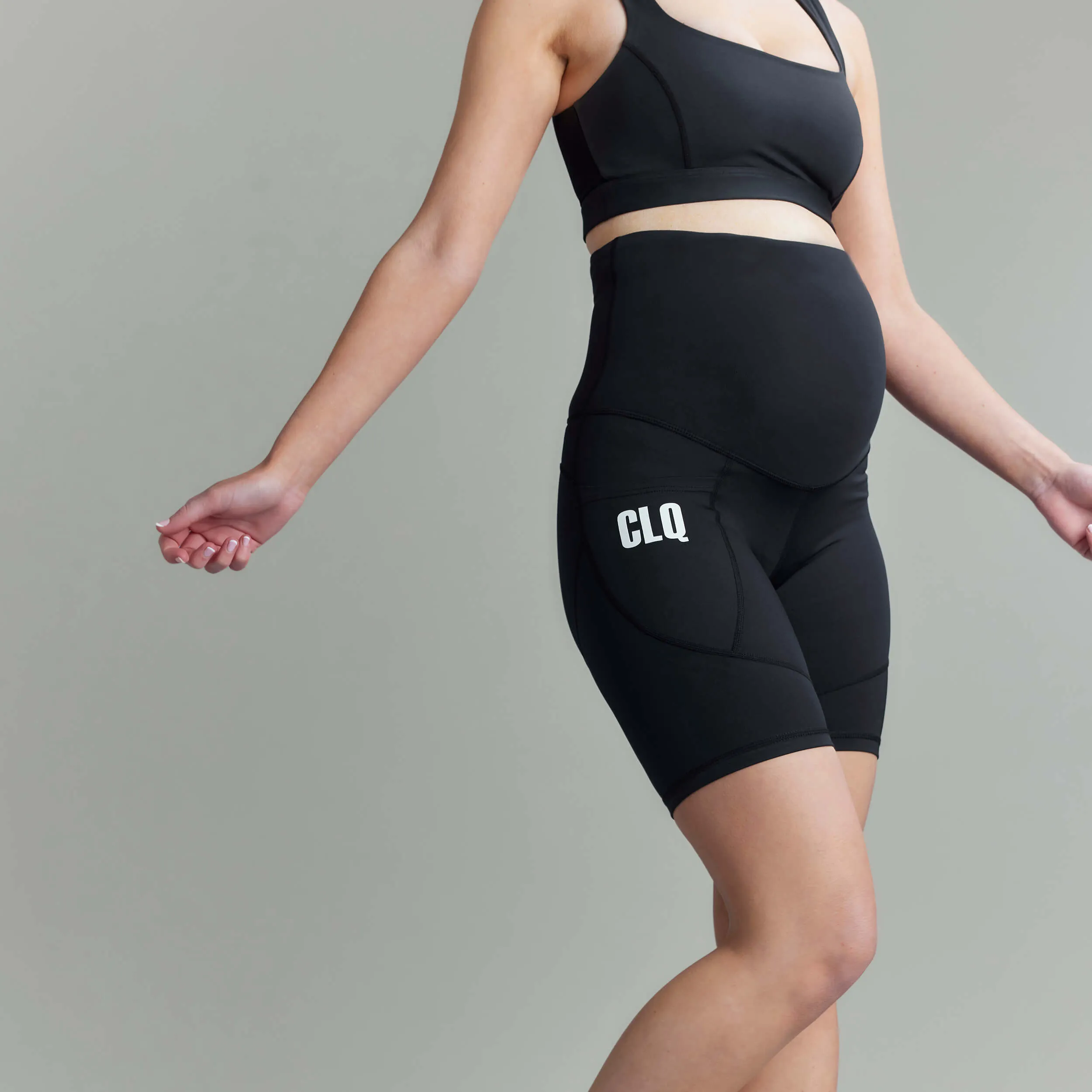 CLQ Maternity Mid-Biker - Classic