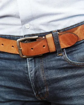 Dani | Classic Rugged Leather Belt