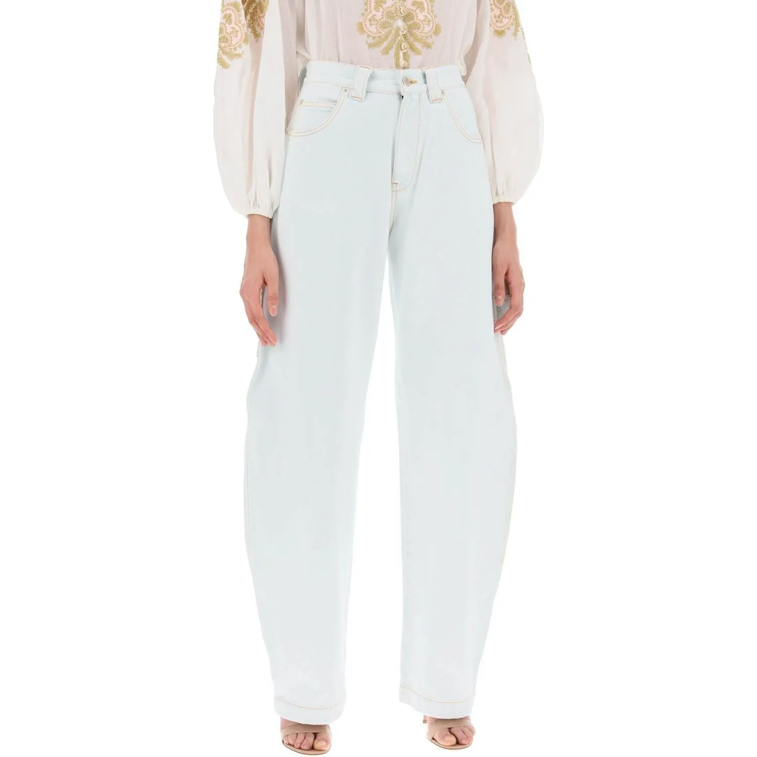 Darkpark audrey barrel leg carpenter jeans