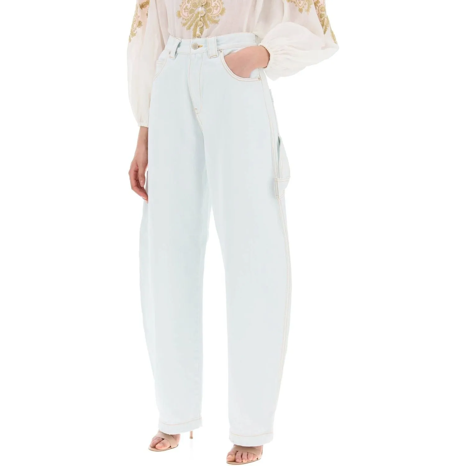 Darkpark audrey barrel leg carpenter jeans