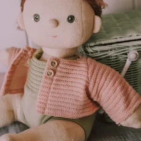 Dinkum Doll Cardigan | Rose