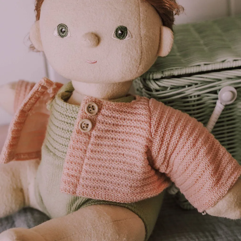 Dinkum Doll Cardigan | Rose