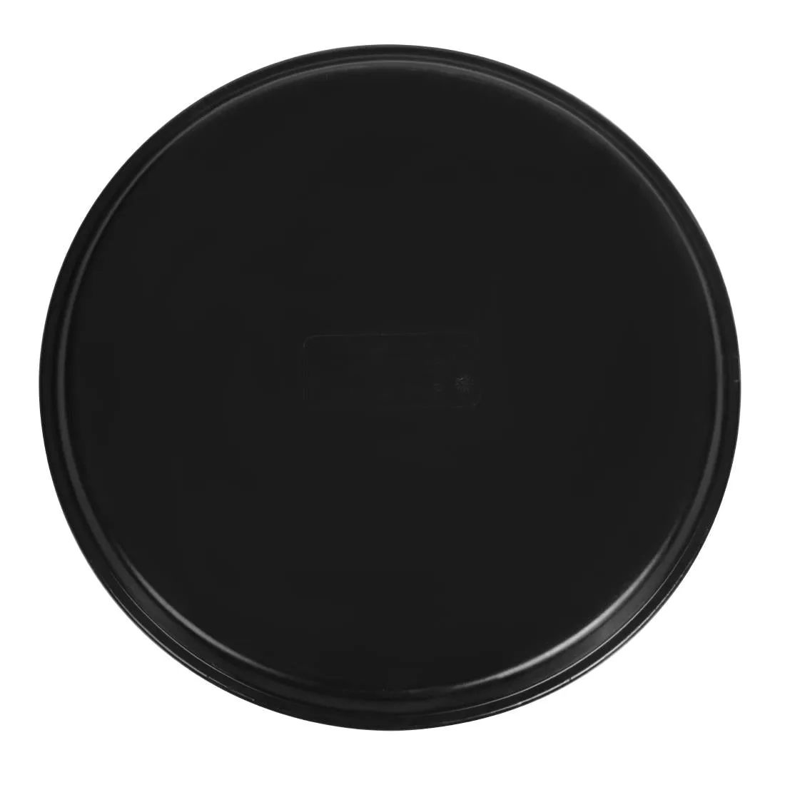 DM781 Cambro Camtread Fibreglass Round Non-Slip Tray Black 355mm