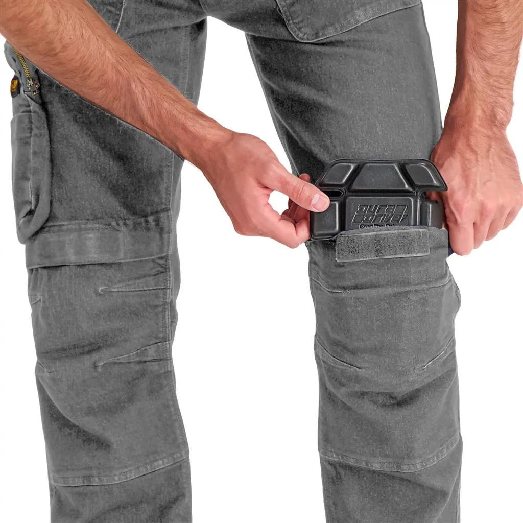 DuraDrive Men's FREEDOM Denim Grey Jeans Work Pants