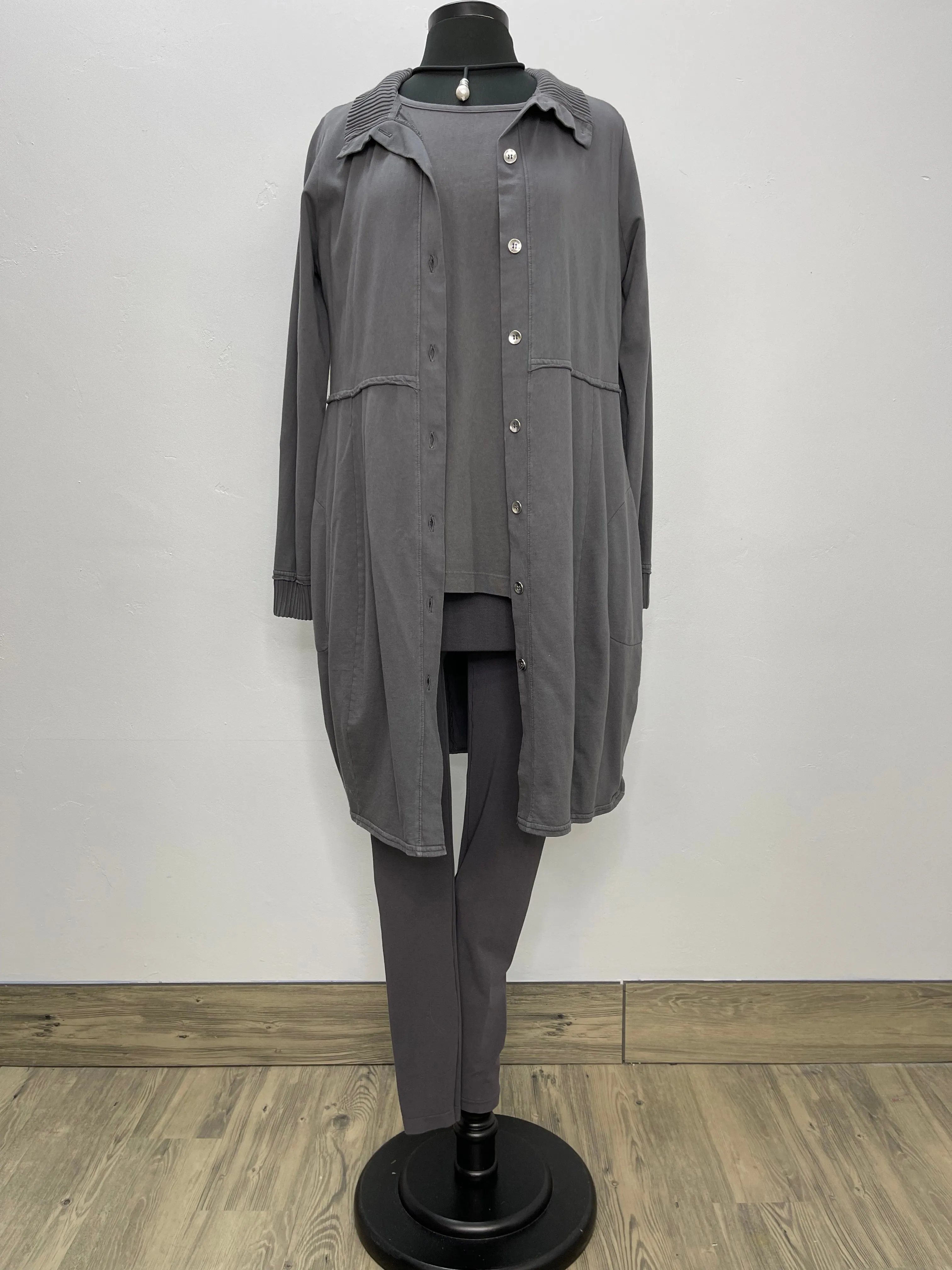 Dusk Button Down Bee Coat